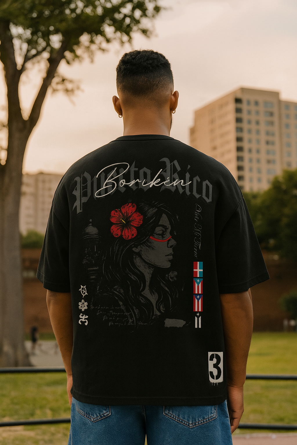 La Protectora — Limited Oversized Sunburnt Tee